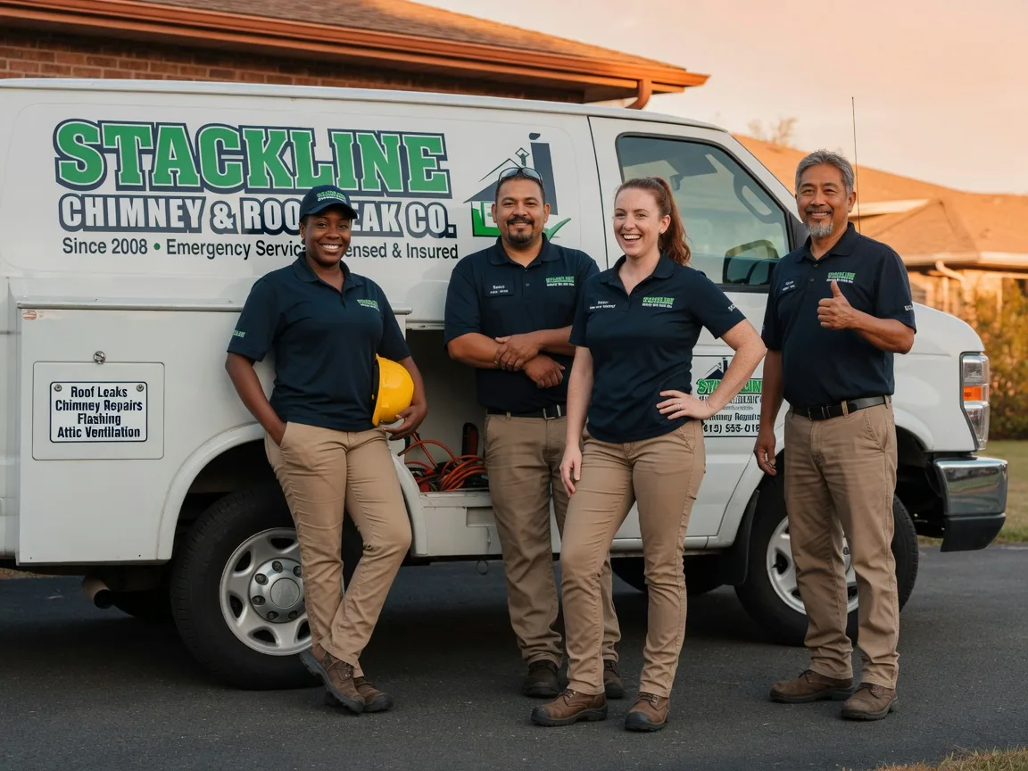 Chimney flashing repair company in Rutherfordton, NC